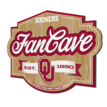 YouTheFan NCAA Oklahoma Sooners Fan Cave Schild