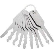 Key Blanks Stainless Steel 10 pcs