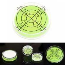 Circular Spirit Level with Bubble and Degree Mark