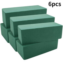 TrueClos green wet floral foam blocks 6 pcs
