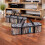 CD storage bag set damask 2 pieces 2