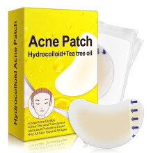 Tutuviw acne patches for chin and forehead, hydrocolloid,