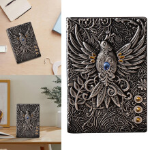 TAKTUK A5 embossed vintage leather journal 100 sheets