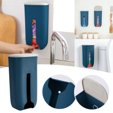 TAKTUK plastic bag holder wall-mounted kitchen organizer