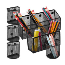 Magnetic Pencil Holder Black 6 Pack