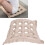 Butt Pressure Relief Cushion with Inflatable Pump Beige 1