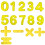 Number-Shaped Decompressing Toy Set 0-9 Educational Sensory 1