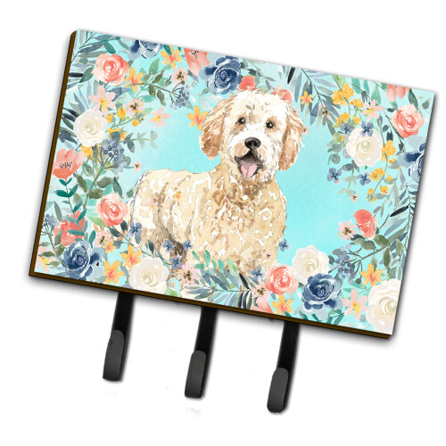 "Soporte para Llaves o Correa Goldendoodle de Caroline, Multicolor"