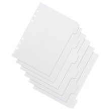 Etykiety na listy kasowe do segregatora Binder6Sheets