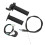 Tebru throttle cable 7/8 inch twist grip with kill switch 1