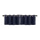 Navy thermal insulated valance curtains 29x14 in 1 panel 1