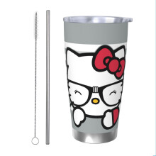 Hello Kitty insulated tumbler cup 20 oz stainless steel