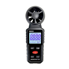 S8606 anemometer wind speed and temperature meter indoor