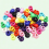 Drawstring Cord Stoppers Plastic Round 100pcs 1