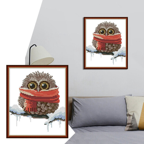 Cartoon Owl Craft Kit for Beginners with Glue 1