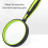 Yellow portable magnifying glass 110mm lens 2