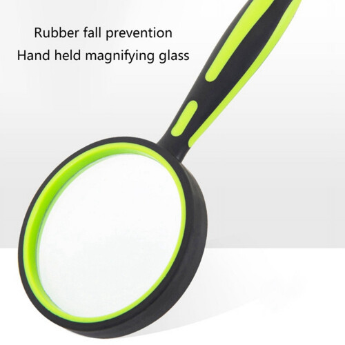 Yellow portable magnifying glass 110mm lens 1