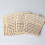 Metal Letter Stickers Silver 3mm 5pcs 8