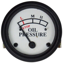Oil Pressure Gauge 0-25 PSI AN Fitting