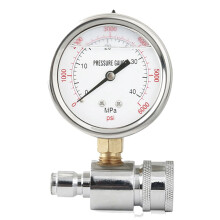 Airless Sprayer Tee Joint Pressure Gauge Universal 1 Pc