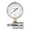 Airless Sprayer Tee Joint Pressure Gauge Universal 1 Pc 1