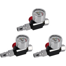 Mini Air Regulator Valve 1/4 Inch 3-Piece