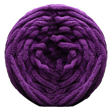 TAKTUK Crochet Yarn Purple Chunky Acrylic 100g