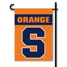 NCAA Syracuse Orange 2-seitiges Gartenflagge, Einheitsgröße, Teamfarben (83148)