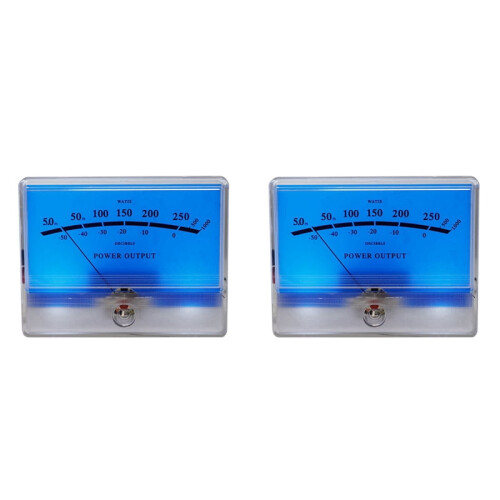 TN90A VU Meter Digital Power Level Indicator 2 Pack