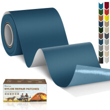 Cahomo Nylon Repair Patch 7.62x200 cm Nylon Repair Tape Self Adhesive Nylon Fabric Tape Outdoor Camping Gear Nylon Repair kit for Tent, Umbrella, Dow