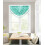 Blackout Valance Solid Foam Lined Waterfall Swag 1 PC 1