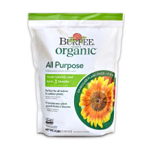 Burpee Naturale Allzweck Granulat 4-Lb Bio-Dünger für starke Pflanzen | Ideal für Gemüse, Blumen & Saatgut, 4 lb