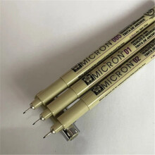 Pigma Micron Pigment Liner Pen 0.05–0.8 mm Black