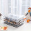 A4 Paper Organizer Transparent PET File Box 1pc 5