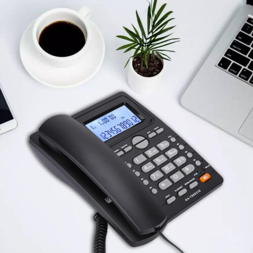 Corded Phone with Speakerphone and Large Buttons