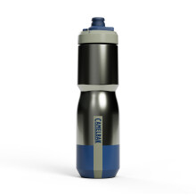 CamelBak Podium Steel Isolierte Fahrrad-Wasserflasche Mercury Fog, 22oz