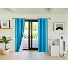 ADAM Bedroom Window Curtain Thermal Blackout Grommet Panel