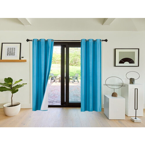 ADAM Bedroom Window Curtain Thermal Blackout Grommet Panel