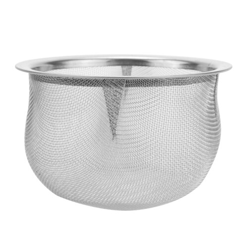 Metal tea strainer for household use, 70mm diameter