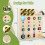 Παιχνίδι με φώτα Busy Switch για νήπια Ξύλινα παιχνίδια με σανίδες Διασκεδαστικό 3