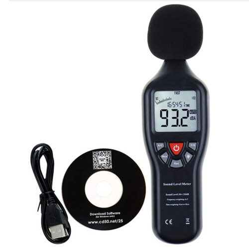 Noise Sensor Decibel Meter 30-130 dB USB Recording