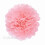 Paper Pompoms for Wedding Decor Light Pink 8 inch 1