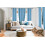 Light Blue Blackout Curtain Panel with Grommets 108 in 1
