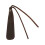 Leather Bookmarks for Office Craft Stationery Black 2