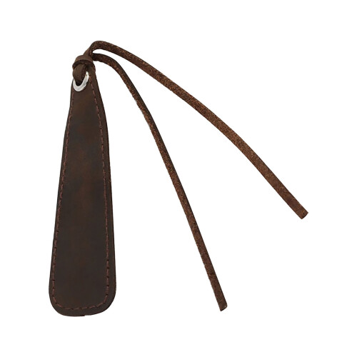 Leather Bookmarks for Office Craft Stationery Black 1