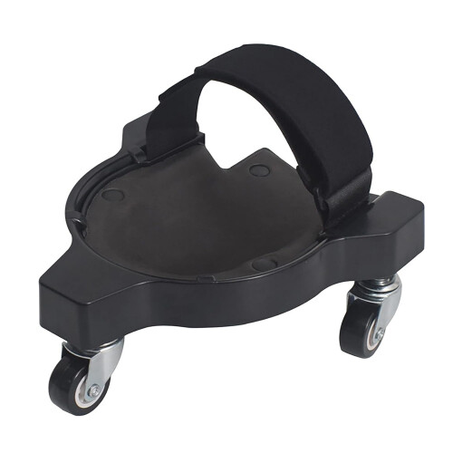 Knee Pads with Wheels for Tile and Floor Work Black