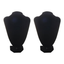 Mannequin bust display stand black XL