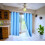 Thermal Blackout Curtain Panel Light Blue 84 in Bronze 1