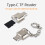 USB Type-C to SDXC/TF Card Reader Adapter 6