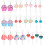 Jstyle candy lollipop dangle earrings set 12 pairs 1